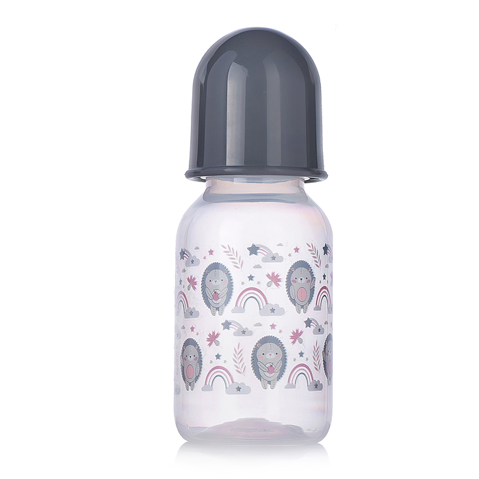 Фото к товару Бутылочка с соской, классика 125мл Бутылочка с соской, классика 125мл