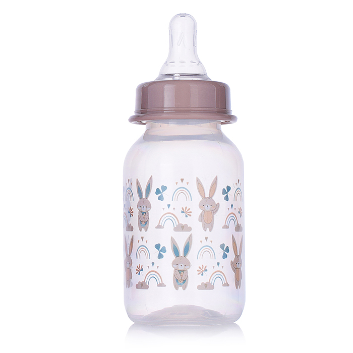 Фото к товару Бутылочка с соской, классика 125мл Бутылочка с соской, классика 125мл