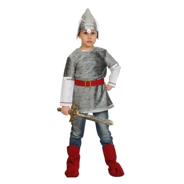 Изделие швейное "Набор карнавальный "Богатырь Алёша" текстиль дет. р-р S (рост 116-122) Изделие швейное "Набор карнавальный "Богатырь Алёша" текстиль дет. р-р S (рост 116-122)