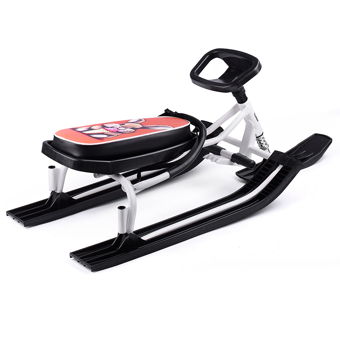 Игрушка Снегокат детский 140 "Go Go" классический c П-образным толкателем (Ice rabbit)