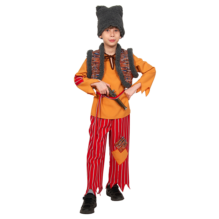 Изделие швейное "Набор карнавальный "Разбойник + мушкет" дет. р-р М (рост 128-134) Изделие швейное "Набор карнавальный "Разбойник + мушкет" дет. р-р М (рост 128-134)