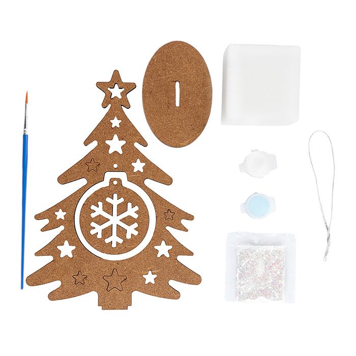 Фото к товару Набор для творчества "Декор своими руками" Снежная красавица Набор для творчества "Декор своими руками" Снежная красавица