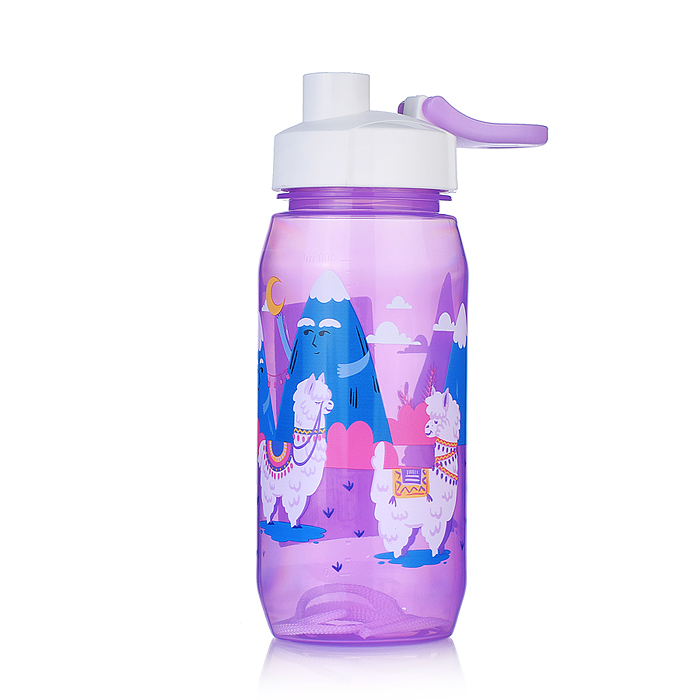 Бутылка для воды и других напитков 400 мл. "Вокруг Света" в ассортименте