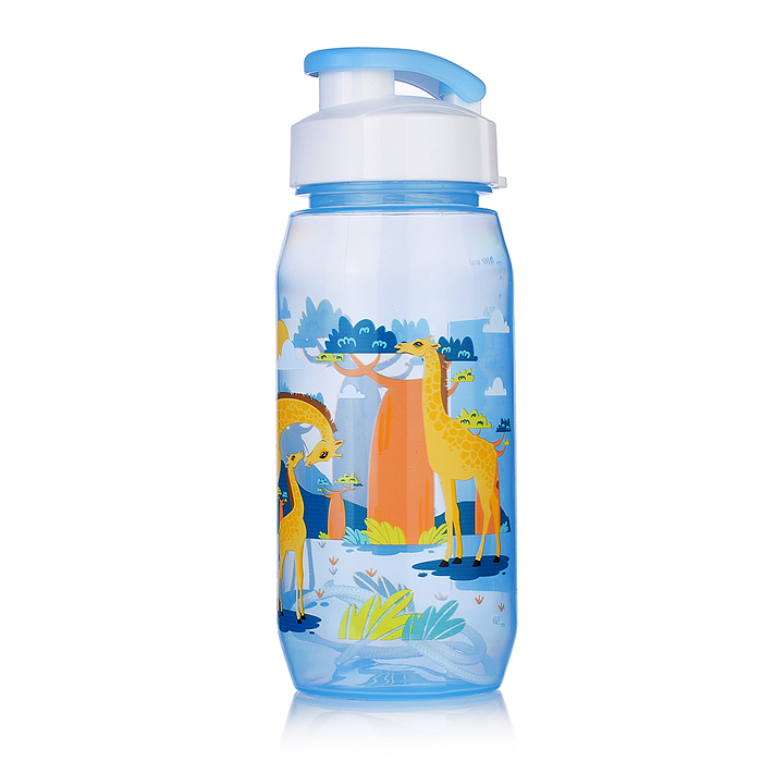 Бутылка для воды и других напитков 400 мл. "Вокруг Света" в ассортименте