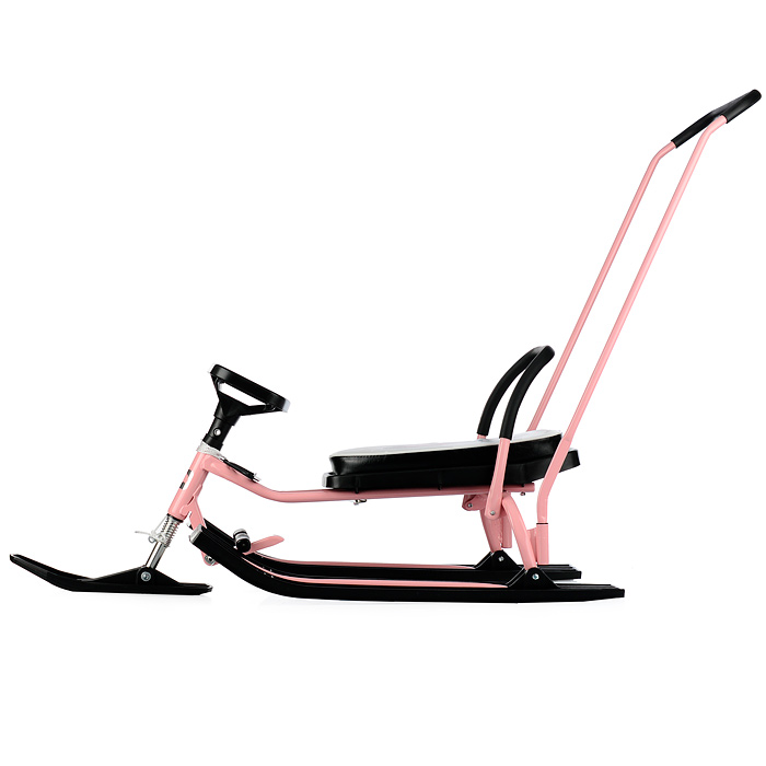 Игрушка Снегокат детский 140 "Go Go" классический c П-образным толкателем (Зая) 