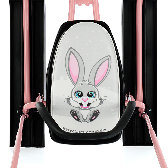 Игрушка Снегокат детский 140 "Go Go" классический c П-образным толкателем (Зая) 