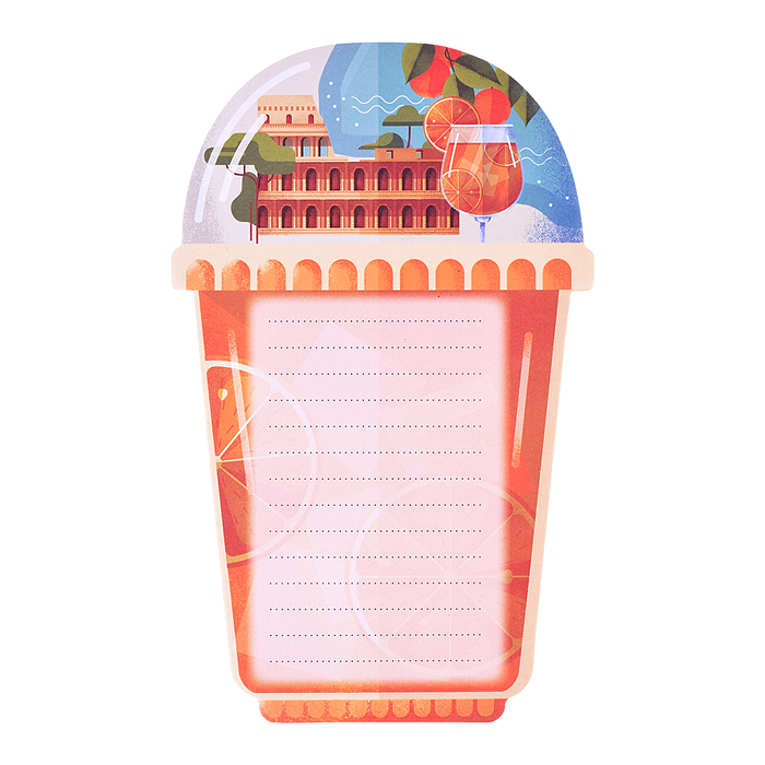 Фото к товару Блок для записей 40 л. 105x170 мм, "Мои заметки" Блок для записей 40 л. 105x170 мм, "Мои заметки"