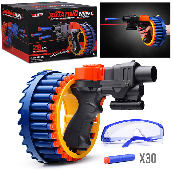 Бластер KB113 "Rotating wheel-1" в коробке