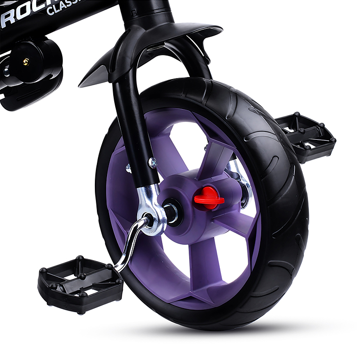 Велосипед трехколесный Rocket 136-LI, колеса EVA 10"/8", цвет сиреневый