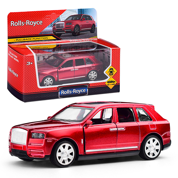 Машина метал Внедорожник Rolls-Royce 13см, инерц., двери 