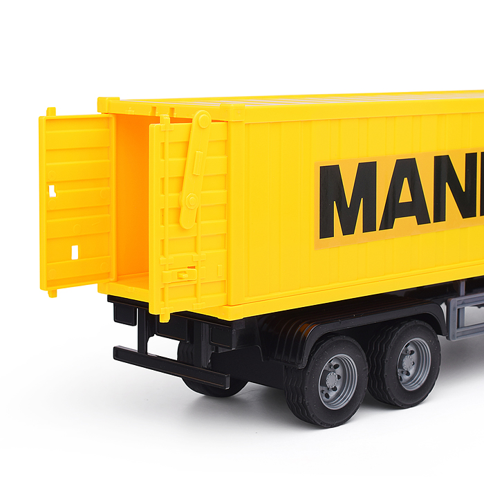 Машина JS205AS "Грузовик с контейнером" 1:16 (свет, звук) в коробк
