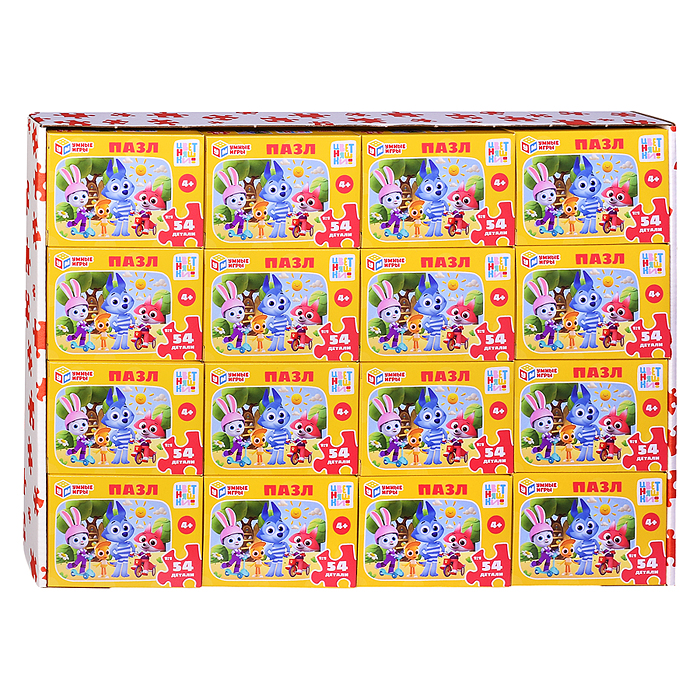 Пазлы 54 "Цветняшки"