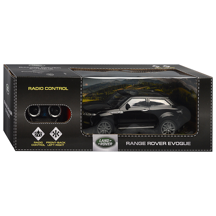 Фото к товару Машина р/у Range Rover 24 см, черный, коробка Машина р/у Range Rover 24 см, черный, коробка