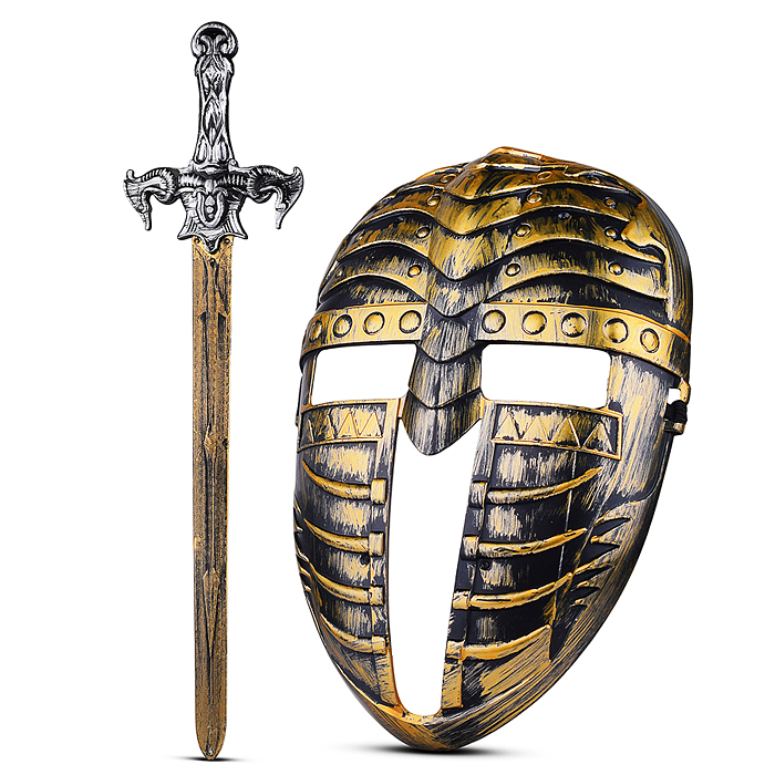 Набор рыцаря 921-40D "Доспехи настоящего воина" в пакете