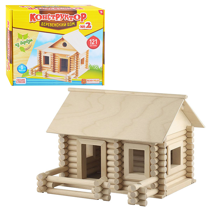 Конструктор "Деревенский дом №2" Конструктор "Деревенский дом №2"