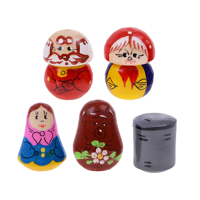 Пальчиковый театр Маша и медведь-5шт./набор Пальчиковый театр Маша и медведь-5шт./набор