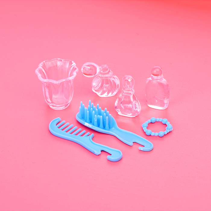 Фото к товару Набор мебели для кукол 2319 "Спальня" в коробке Набор мебели для кукол 2319 "Спальня" в коробке