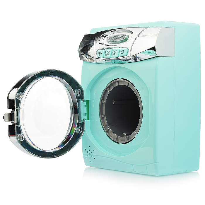 Фото к товару Бытовая техника A1001-4 "Стиральная машина" с аксессуарами, в коробке (цвет мятный) Бытовая техника A1001-4 "Стиральная машина" с аксессуарами, в коробке (цвет мятный)