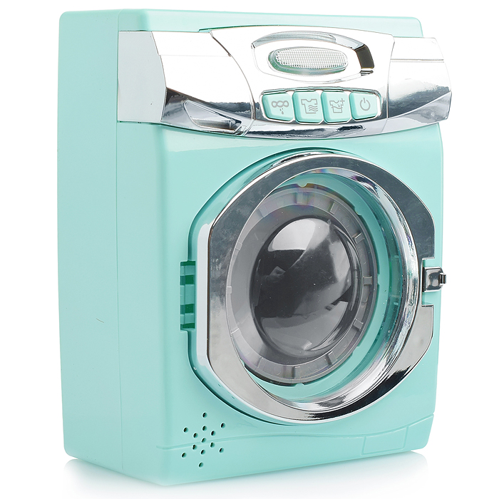 Фото к товару Бытовая техника A1001-4 "Стиральная машина" с аксессуарами, в коробке (цвет мятный) Бытовая техника A1001-4 "Стиральная машина" с аксессуарами, в коробке (цвет мятный)