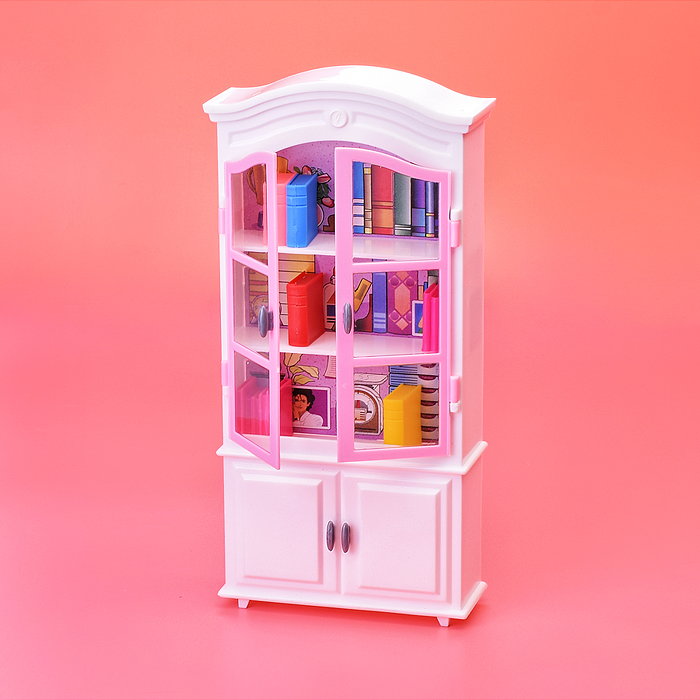 Набор мебели для кукол 24018 "Рабочий кабинет" в коробке 