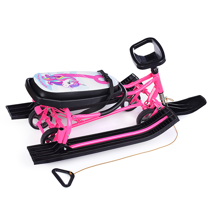 Фото к товару Игрушка Снегокат детский 109 "Wheel" c П-образным толкателем и колесной базой (Единорожка) Игрушка Снегокат детский 109 "Wheel" c П-образным толкателем и колесной базой (Единорожка)