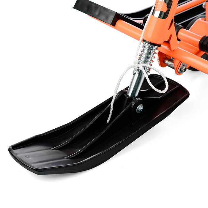 Игрушка Снегокат детский 109 "Wheel" c П-образным толкателем и колесной базой (Кис-кис) 