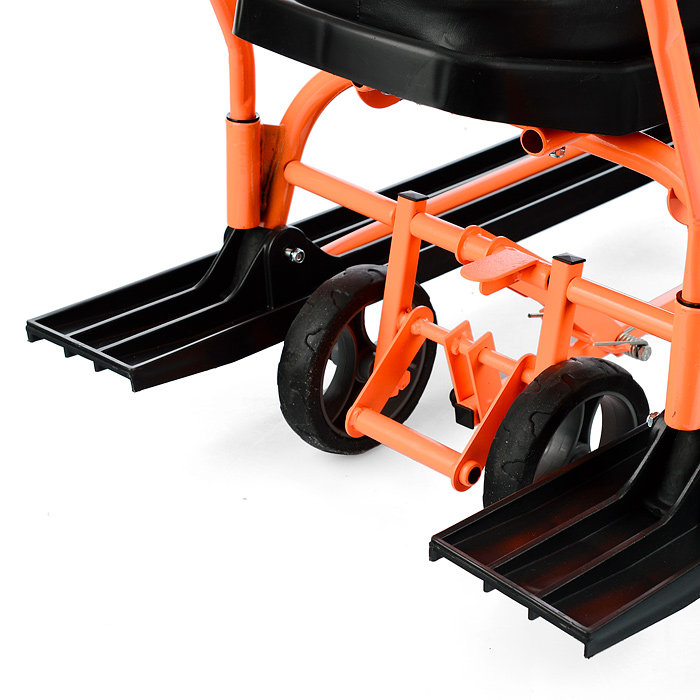 Игрушка Снегокат детский 109 "Wheel" c П-образным толкателем и колесной базой (Кис-кис) 