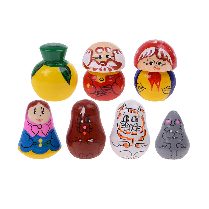 Пальчиковый театр Репка -7 шт./набор Пальчиковый театр Репка -7 шт./набор