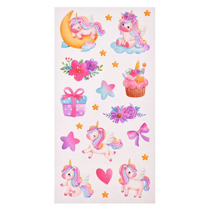 Переводные татуировки. Единороги