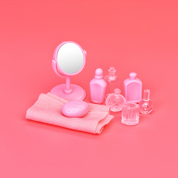 Набор мебели для кукол 24020 "Туалетная комната" в коробке