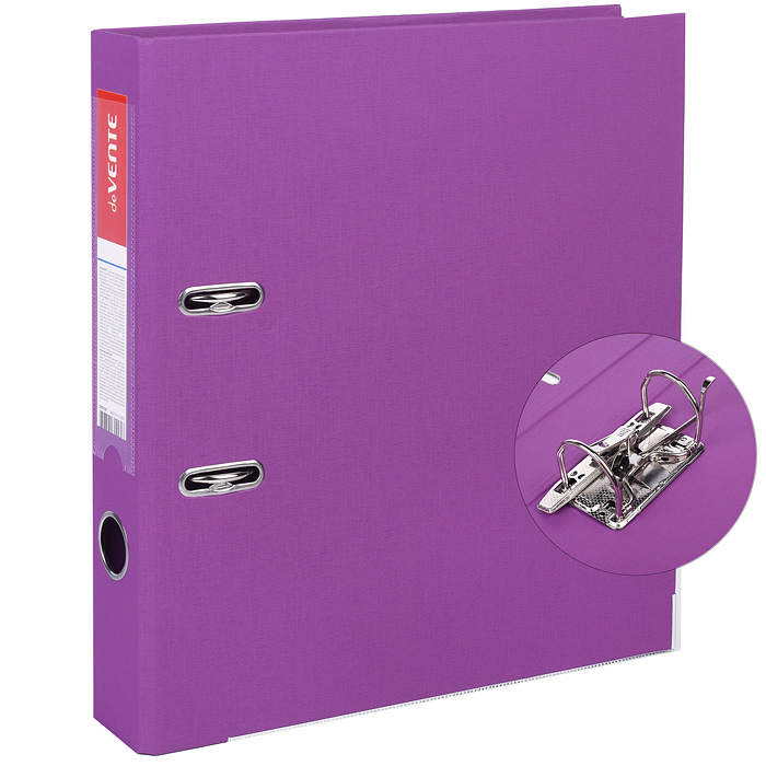 Папка с арочным механизмом A4 50 мм PP двусторонний собранная, металлическая окантовка, 