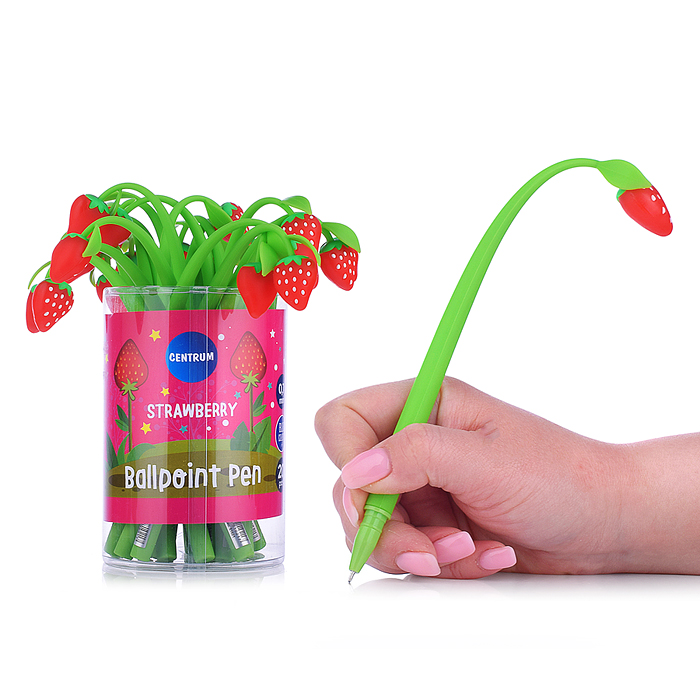Ручка шариковая STRAWBERRY синие чернила 0,7 мм