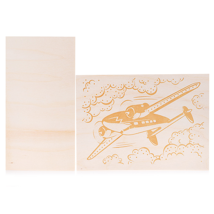 Набор для выжигания по дереву (аппарат с насадками, доски 2 шт)