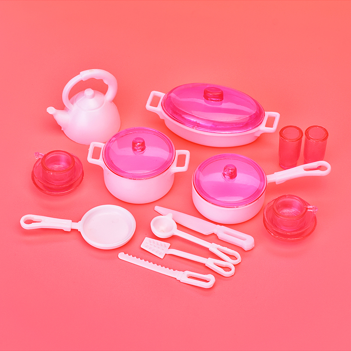 Набор мебели для кукол 24016 "Кухня" в коробке