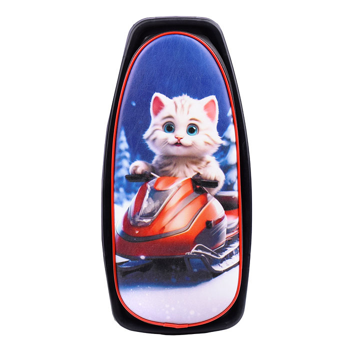 Фото к товару Игрушка Снегокат детский 111 "Mobile" с Т-образным толкателем и колесной базой (Котик на красном сн) Игрушка Снегокат детский 111 "Mobile" с Т-образным толкателем и колесной базой (Котик на красном сн)