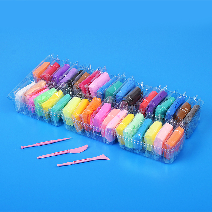 Масса для лепки 36 цветов, 360 грамм, легкая, самозатвердевающая, с аксессуарами для моделирования Масса для лепки 36 цветов, 360 грамм, легкая, самозатвердевающая, с аксессуарами для моделирования