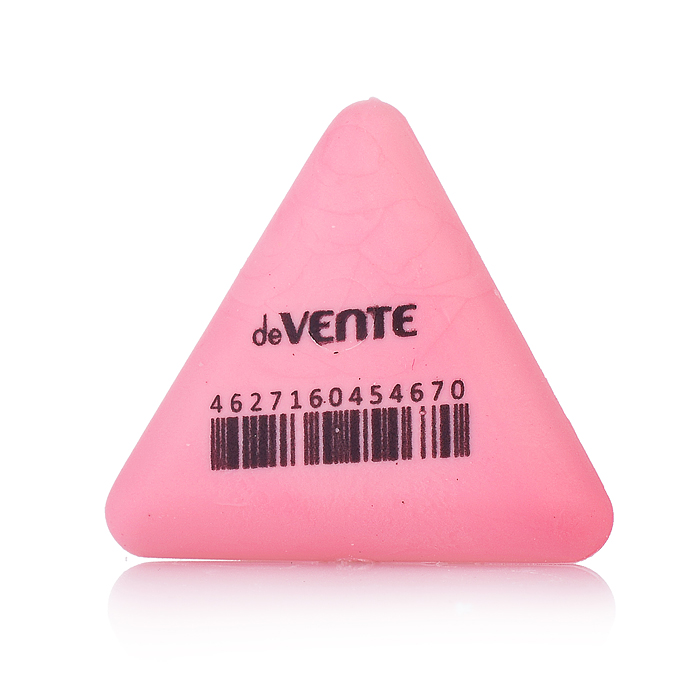 Фото к товару Ластик "Trio" синтетический каучук, треугольный цветной, 37x37x10 мм, dust-free, в индивиду Ластик "Trio" синтетический каучук, треугольный цветной, 37x37x10 мм, dust-free, в индивиду