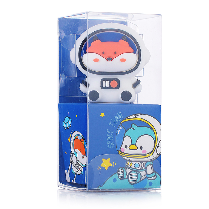 Фото к товару Точилка для карандашей "Space Team" 32x37x28 мм, 1 отверстие, пластиковая с покрытием Soft Точилка для карандашей "Space Team" 32x37x28 мм, 1 отверстие, пластиковая с покрытием Soft