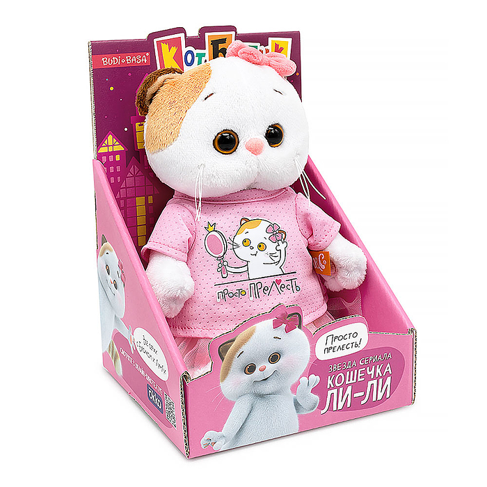 Кошечка Ли-Ли в футболке с принтом "Просто прелесть" Мультсериал