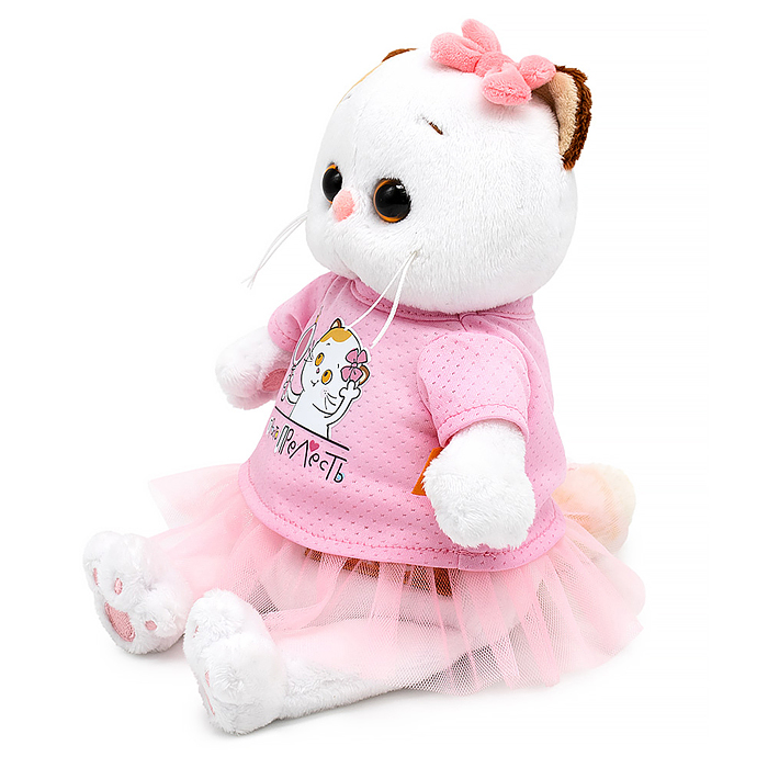 Кошечка Ли-Ли в футболке с принтом "Просто прелесть" Мультсериал