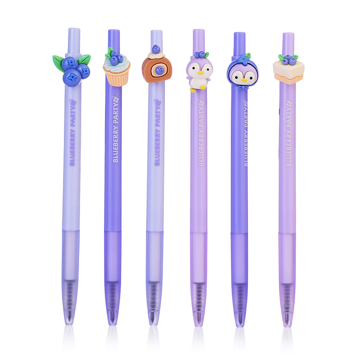Карандаш вечный автоматический подарочный "Blueberry Pinguin" с декоративным элементом, d=2
