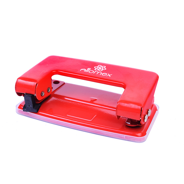 Фото к товару Дырокол "Attomex" (10 листов) металлический, в картонной коробке, красный Дырокол "Attomex" (10 листов) металлический, в картонной коробке, красный