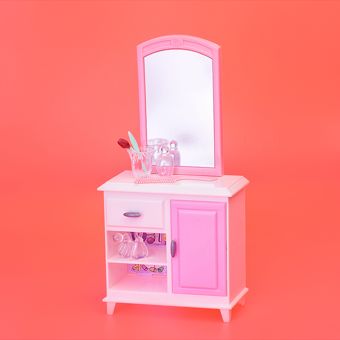 Набор мебели для кукол 24014 "Спальная комната" в коробке 