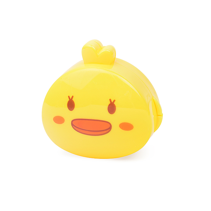 Фото к товару Точилка для карандашей "Lucky duck" 1 отверстие, с контейнером, пластмассовая в форме утенк Точилка для карандашей "Lucky duck" 1 отверстие, с контейнером, пластмассовая в форме утенк