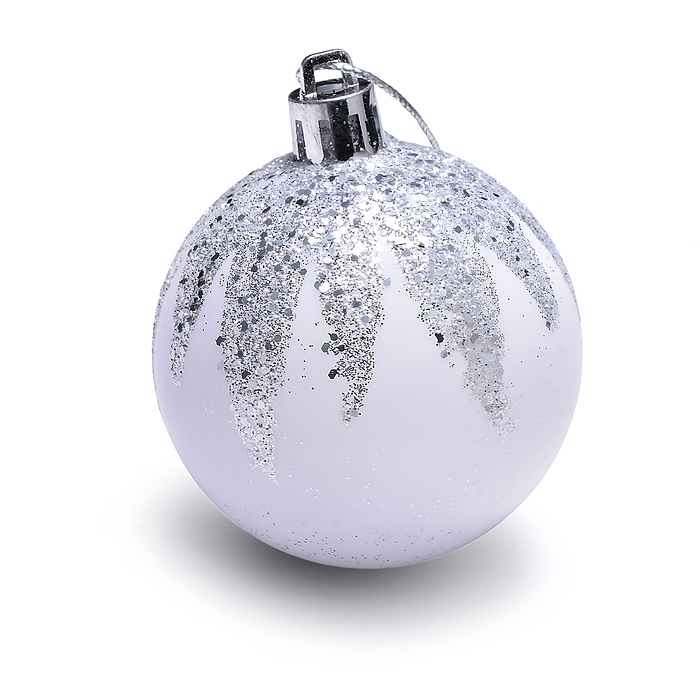 Набор новогодних украшений S2500 "Зимняя сказка" (6шт х 6см)