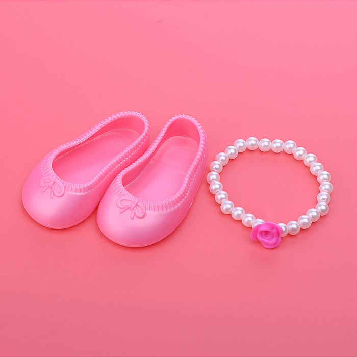 Кукла YL2435C-A "Оленька" с аксессуарами, в коробке