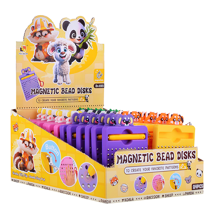 Магнитная игра TSQ-99Q "Забавные животные" в коробке