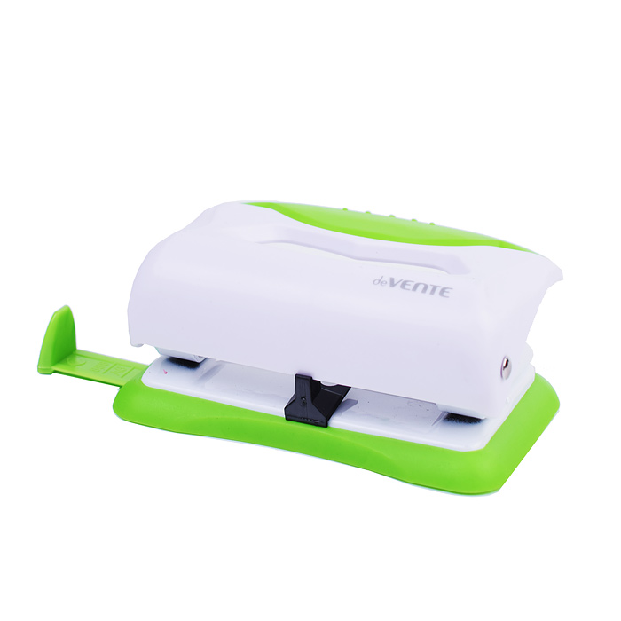 Фото к товару Дырокол "Color" (10 листов) пластиковый с каучуковой вставкой, с линейкой, в картонной коро Дырокол "Color" (10 листов) пластиковый с каучуковой вставкой, с линейкой, в картонной коро