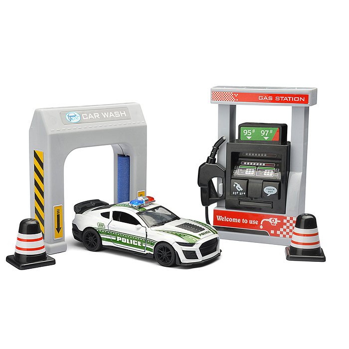 Игровой набор 890-44A "Заправка" в коробке