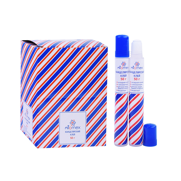 Клей канцелярский "Attomex" на водной основе 50 г в пластиковой бутылочке с пластиковым сетчатым апп Клей канцелярский "Attomex" на водной основе 50 г в пластиковой бутылочке с пластиковым сетчатым апп